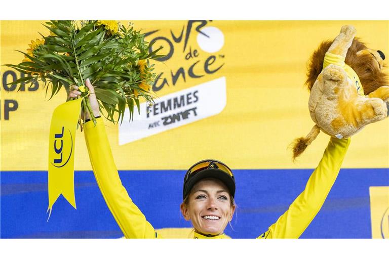 Pauline Ferrand-Prevot sicherte sich den Tour-Gesamtsieg.