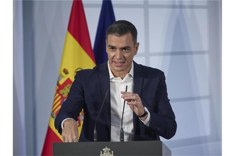 Pedro Sánchez, Ministerpräsident von Spanien, nimmt an der institutionellen Veranstaltung teil. (Archivbild). Foto: Europa Press/J. Hellín. Pool/EUROPA PRESS/dpa