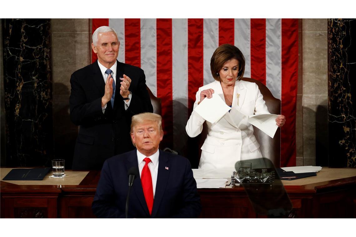 Pelosi machte immer wieder mit ihrer Kritik an Trump Schlagzeilen.  (Archivbild)