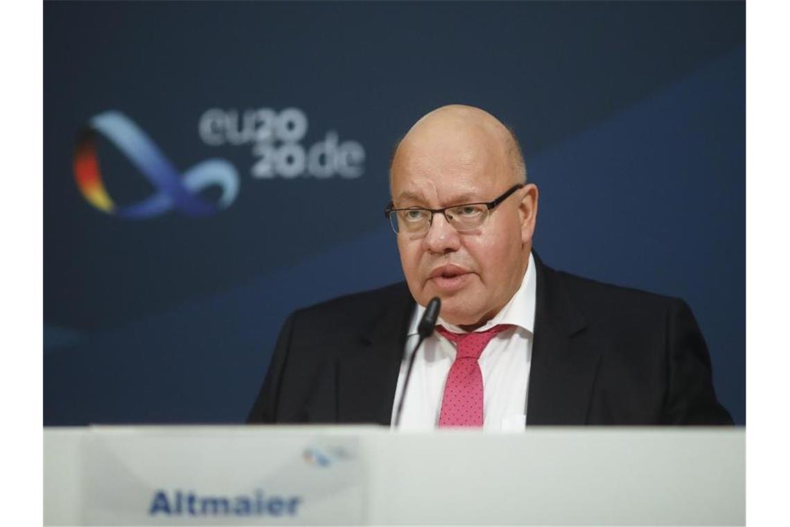 Altmaier sagt Wirtschaft Unterstützung bei Klimaschutz zu Peter Altmaier (CD), Bundesminister für Wirtschaft und Energie, will die Wirtschaft beim Klimaschutz unterstützen. Foto: Markus Schreiber/Pool AP/dpa
