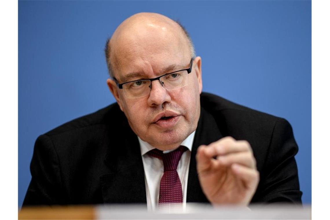 Peter Altmaier setzt darauf, dass die Gelder nach Beschlussfassungen in Bundestag und Bundesrat schon kommende Woche bereitstehen. Foto: Britta Pedersen/dpa-Zentralbild/dpa
