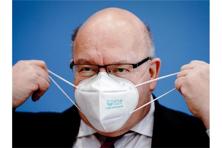 Peter Altmaier vergangene Woche bei einer Pressekonferenz in Berlin. Foto: Kay Nietfeld/dpa