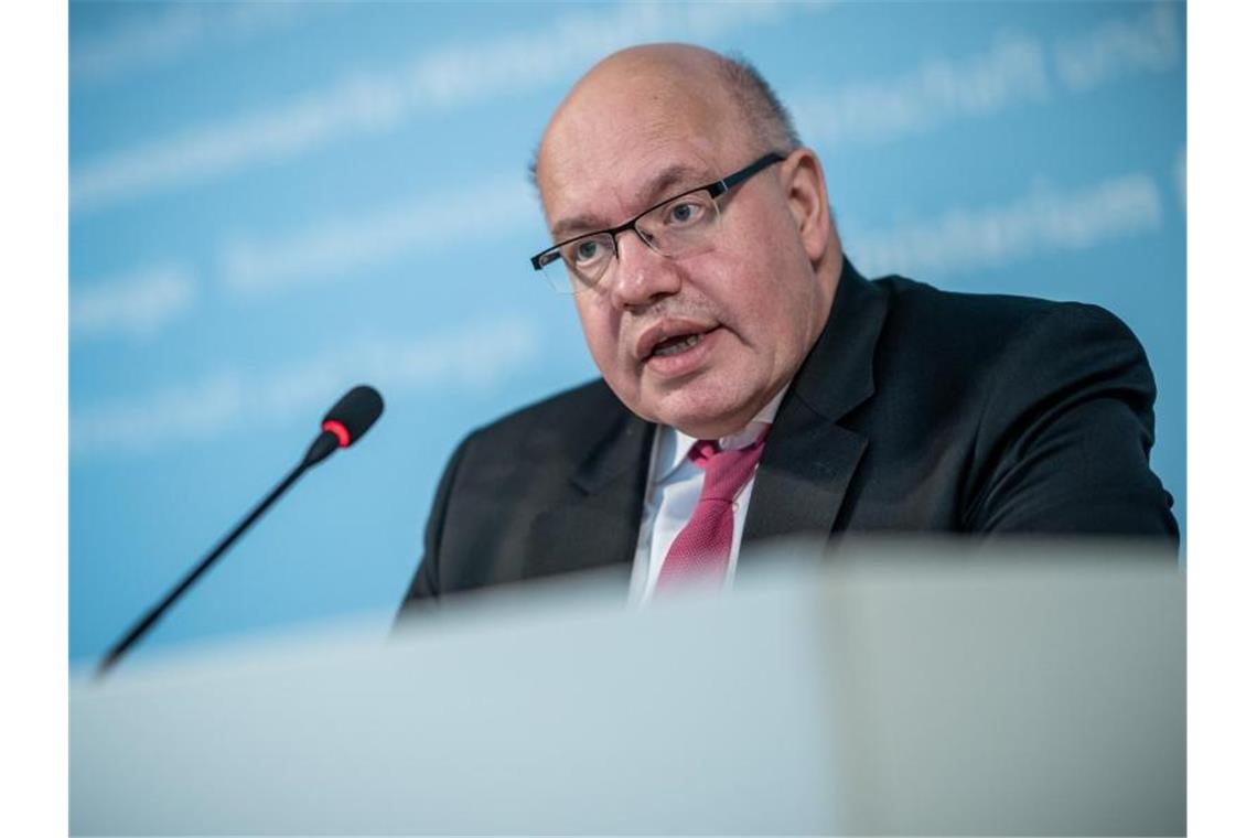 Peter Altmaier will das Außenwirtschaftsgesetz „nachschärfen“. Foto: Michael Kappeler/dpa-Pool/dpa