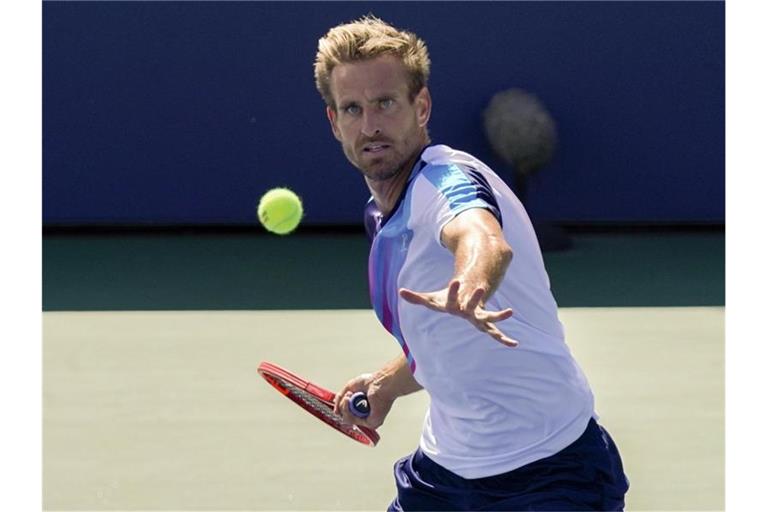 Peter Gojowczyk erreichte in New York das Achtelfinale. Foto: Seth Wenig/AP/dpa