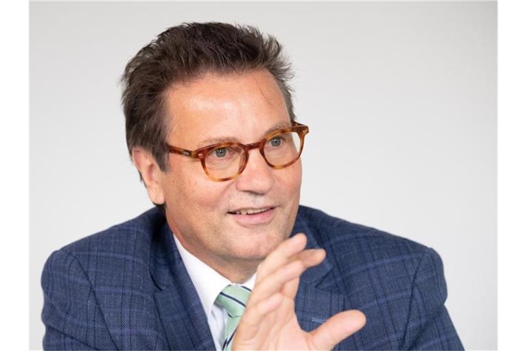 Peter Hauk (CDU), der Forstminister von Baden-Württemberg. Foto: Bernd Weissbrod/Archiv