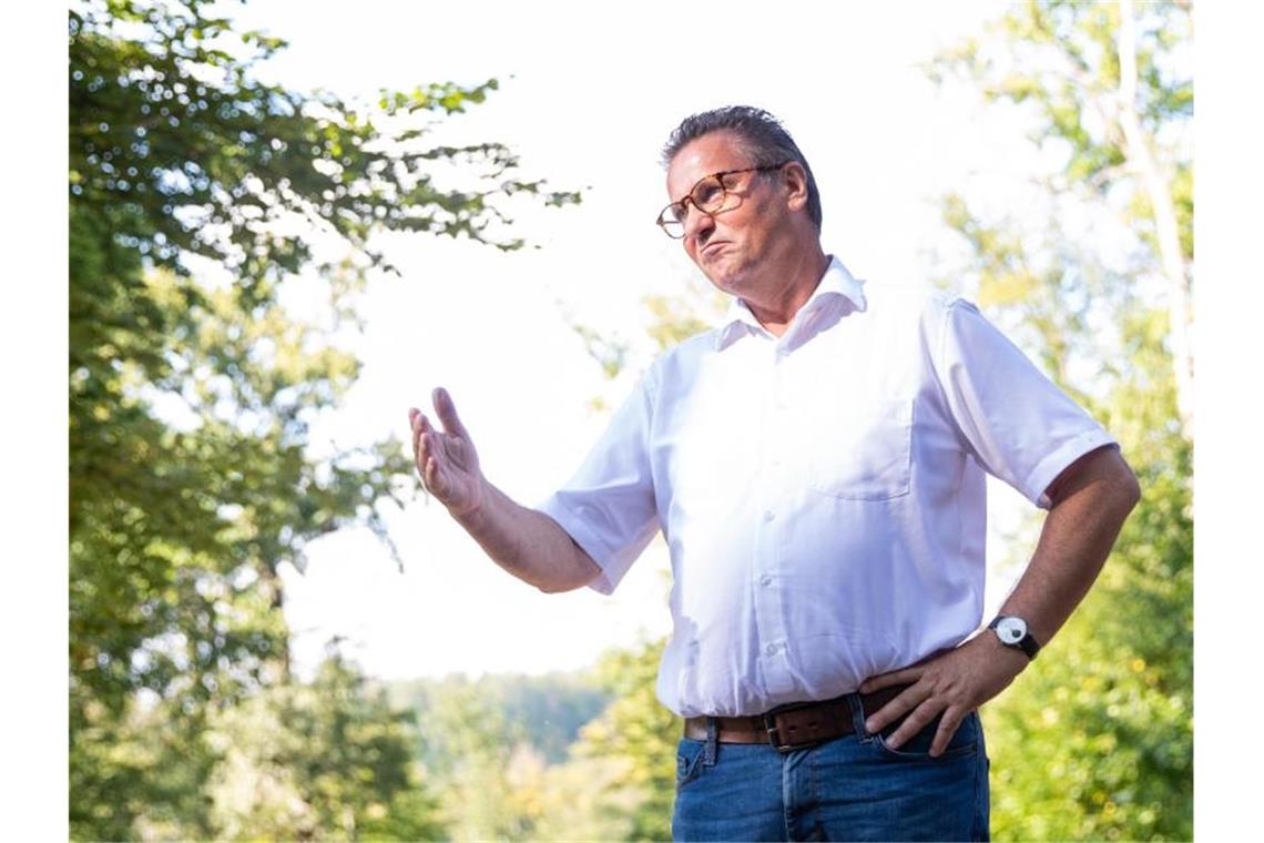 Nadelverlust und Dürre: Ist der Wald noch zu retten? Peter Hauk (CDU), Minister für Ländlichen Raum in Baden-Württemberg. Foto: Tom Weller/dpa/Archivbild