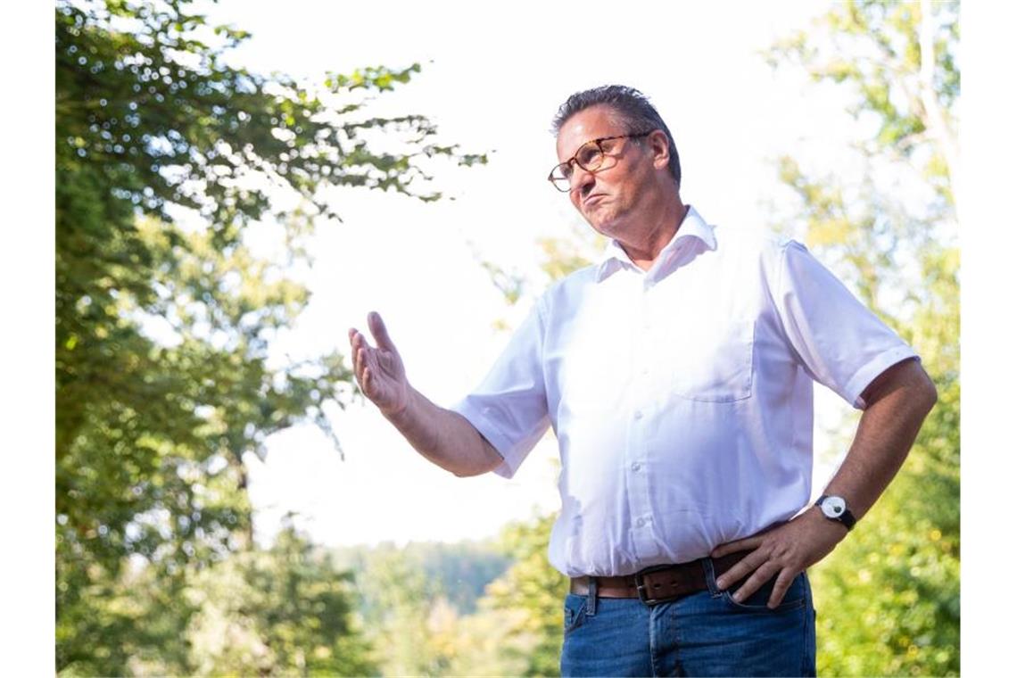 Der Wald als Patient: Hauk stellt Strategie 2050 vor Peter Hauk (CDU), Minister für Ländlichen Raum in Baden-Württemberg. Foto: Tom Weller/dpa/Archivbild