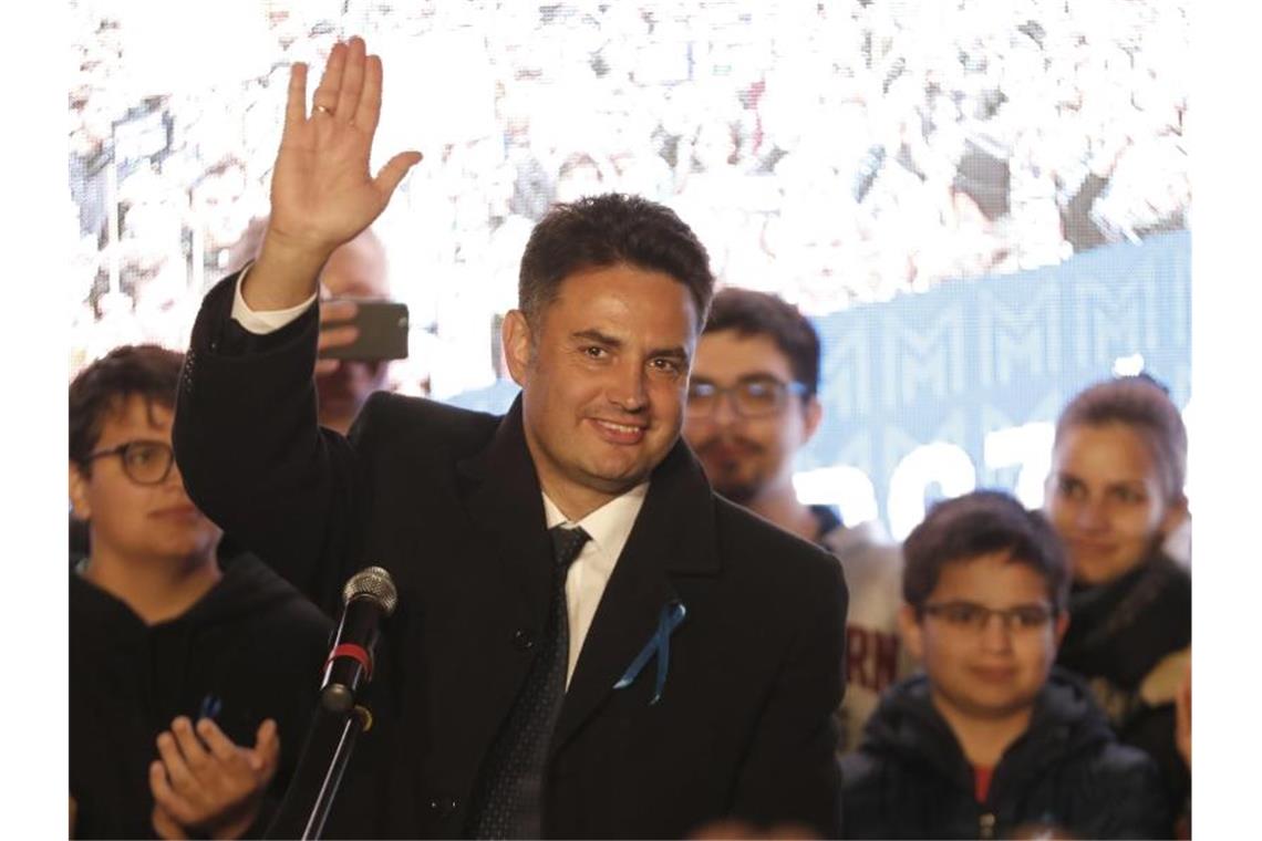 Ungarn: Bürger wählen Außenseiter zum Orban-Herausforderer Peter Marki-Zay wird bei der Parlamentswahl 2022 den Ministerpräsidenten Viktor Orban herausfordern. Foto: Laszlo Balogh/AP/dpa
