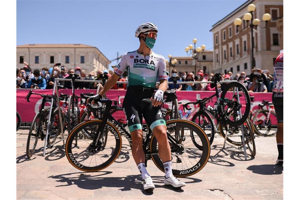 Peter Sagan vom deutschen Team Bora-hansgrohe gewann die zehnte Giro-Etappe. Foto: Marco Alpozzi/LaPresse via ZUMA Press/dpa