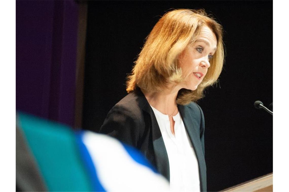 Museen und Unis besitzen viele Knochen aus Kolonialzeiten Petra Olschowski (Grüne), Kulturstaatssekretärin in Baden-Württemberg. Foto: Simon Sachseder/dpa/Archivbild