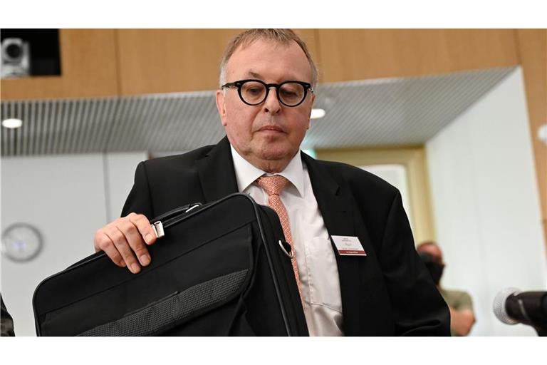 Pföhler war bei der Flutkatastrophe Landrat im Landkreis Ahrweiler. (Archivbild)