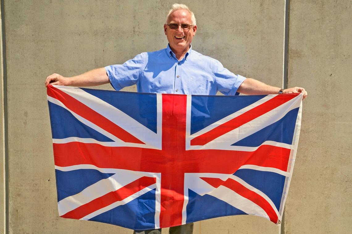 „Wir werden von der Politik vergessen“ Philip Wilburn (58) aus dem englische Goole. Mit dem Brexit sieht er sich jeden Tag konfrontiert. Foto: Goetze Armaturen