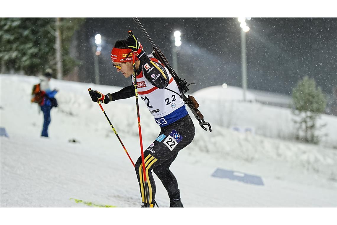 Philipp Horn ist zumindest läuferisch ganz vorn dabei.