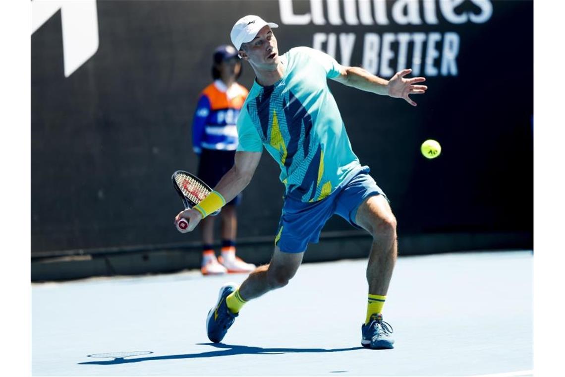 „Sprachlos“ - Heftiges Zweitrunden-Aus für Kohlschreiber Philipp Kohlschreiber war gegen Bautista Agut chancenlos. Foto: Frank Molter/dpa