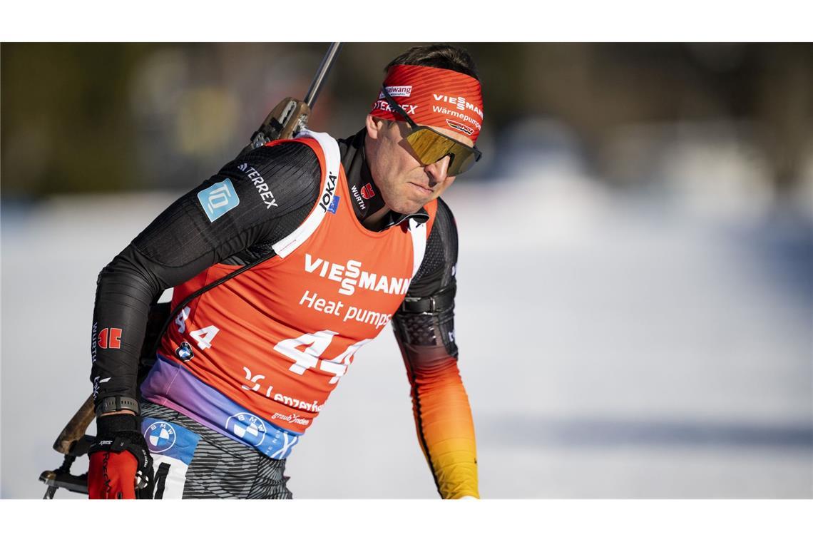 Bö thront über allen - Debakel für deutsche Biathleten Philipp Nawrath landet als bester Deutscher auf Rang 18.