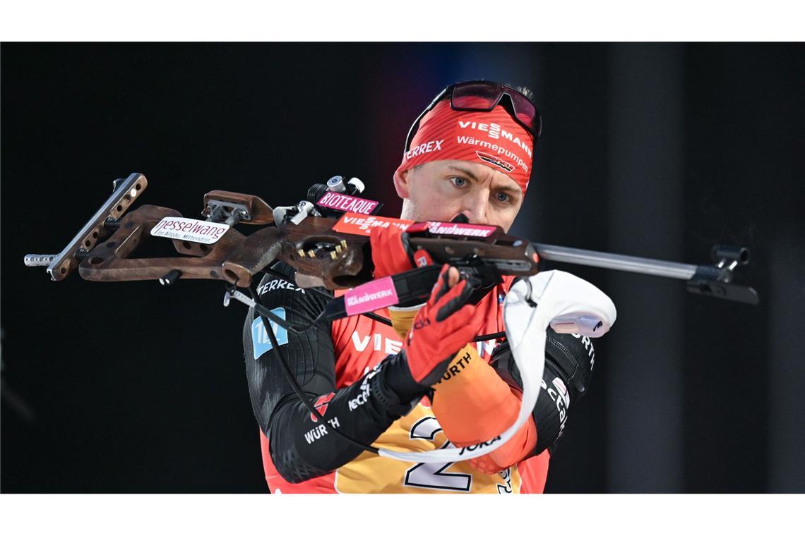 Biathlon-Staffeln ohne Podestplätze - Männer-Serie endet Philipp Nawrath verpasste mit dem deutschen Team in Kontiolahti das Podest.