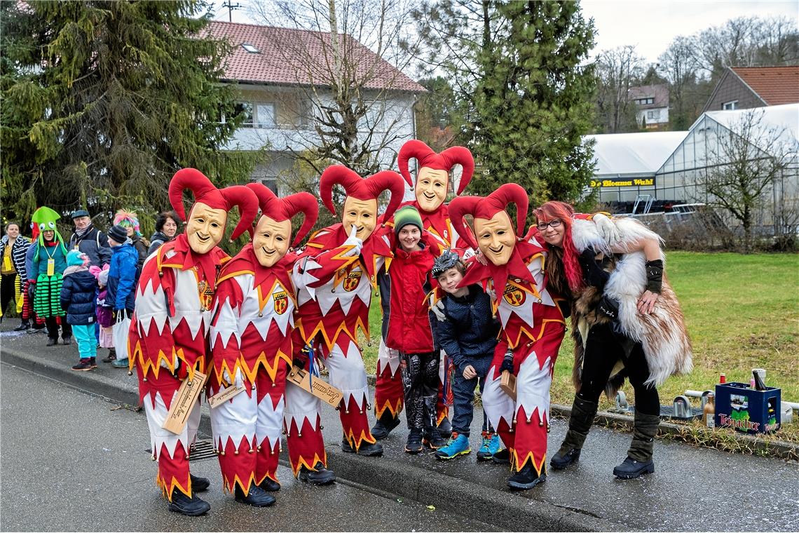 Faschingsumzug in Sulzbach an der Murr