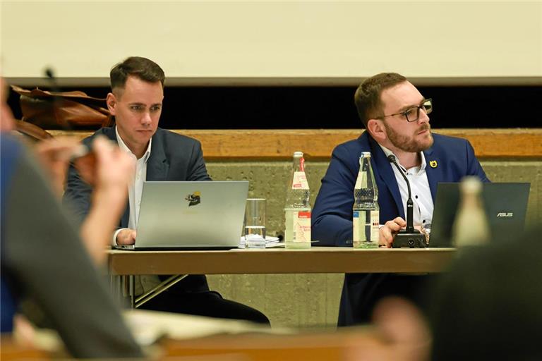 Pierre Mayer (links) und Kai-Uwe Ernst müssen sich dem Rat beugen. Archivfoto: Alexander Becher