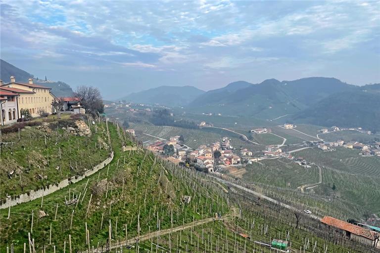 Pieve di Soligo liegt mitten in einem großen Weinbaugebiet. Foto: Stadtverwaltung Murrhardt