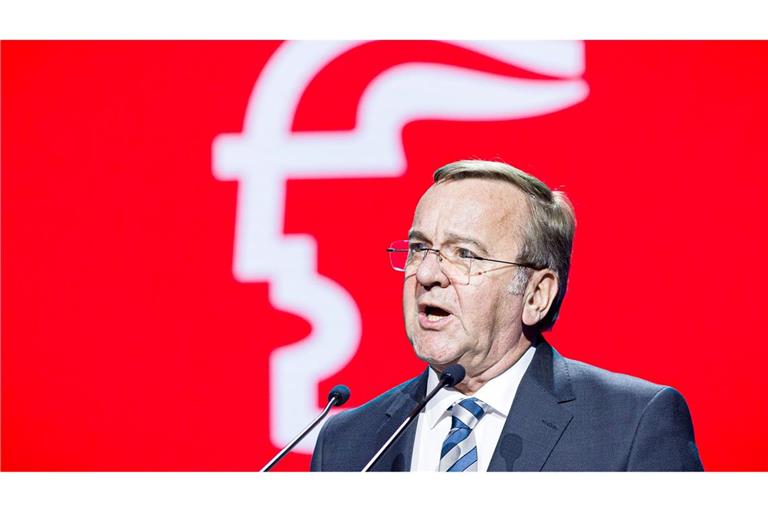 Pistorius auf der Hannover Messe – dass ein Bundesverteidigungsminister auf der weltgrößten Industrieschau spricht, ist ungewöhnlich.