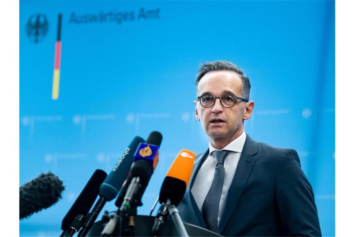 Plant für die geplanten Rückholflüge bis zu 50 Millionen Euro auszugeben: Heiko Maas.. Foto: Bernd von Jutrczenka/dpa