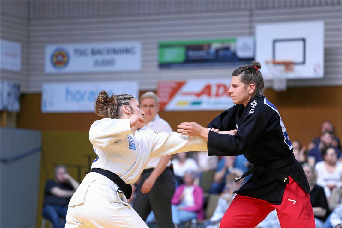 Plant in Moldawien den Angriff auf ihre nächste Medaille bei einem internationalen Großereignis: Tayla Grauer (rechts).Foto: Alexander Becher