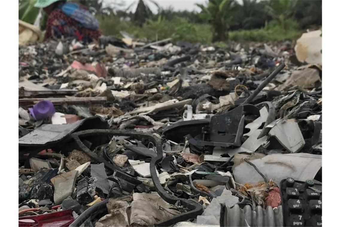 Asien will nicht zur „Müllkippe der Welt“ werden Plastikabfall aus den großen Industrienationen - auch aus Deutschland - landet oft in anderen Ländern. Derzeit vor allem in Südostasien. Foto: Yvonne Lim