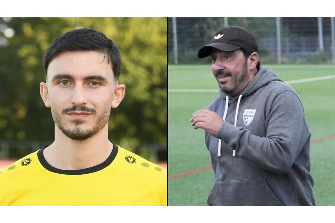 Plator Gashi (links) und&nbsp; Rocco Cesarano