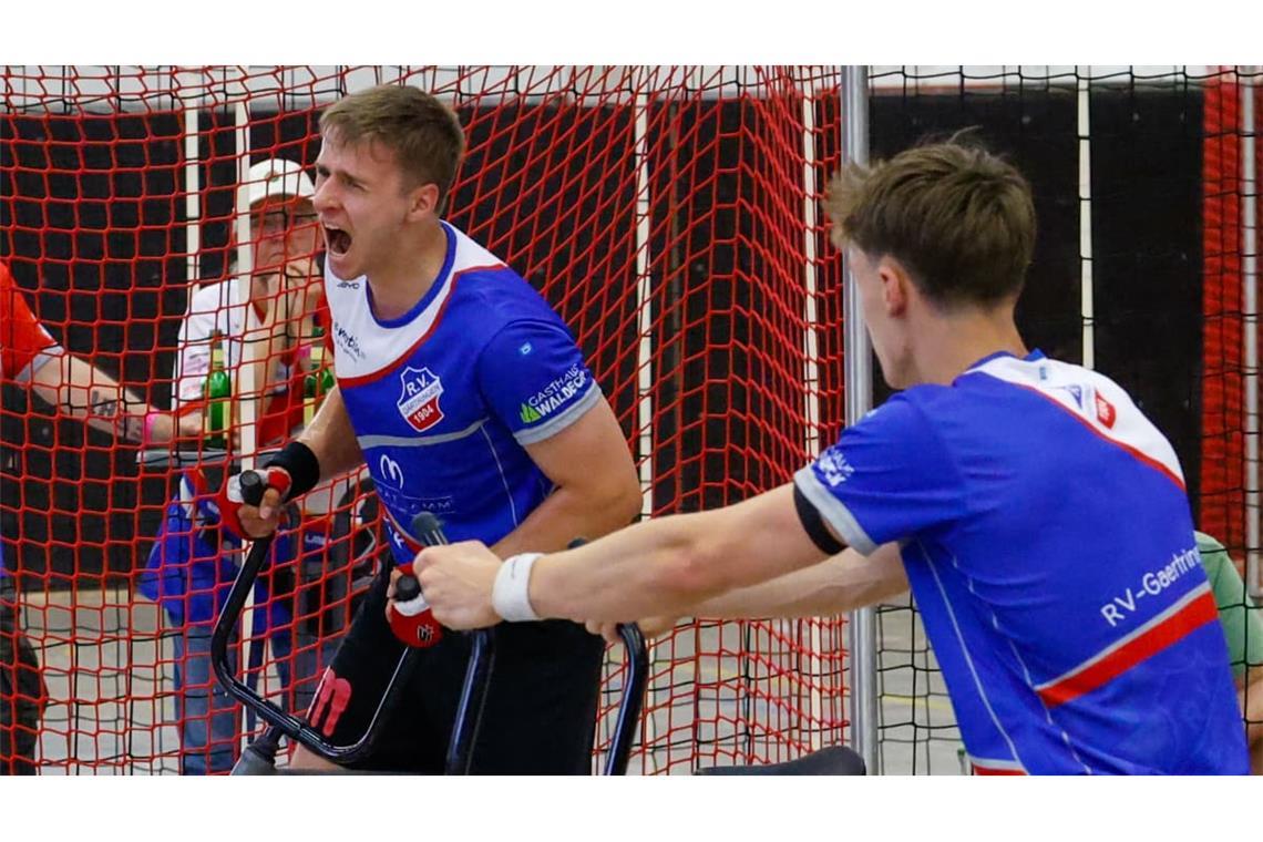 Platz drei beim Final-Five-Turnier: Simon Becker (li.) und Jannes Müller (re.) können mit der Konkurrenz absolut mithalten.