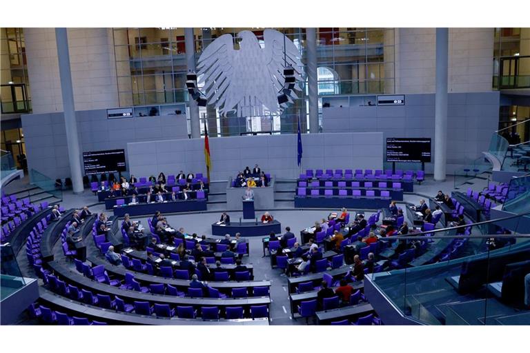 Plenarsitzung im Bundestag: Berliner Abgeordnete bekommen ab dem 1. Januar mehr Geld (Archivfoto).