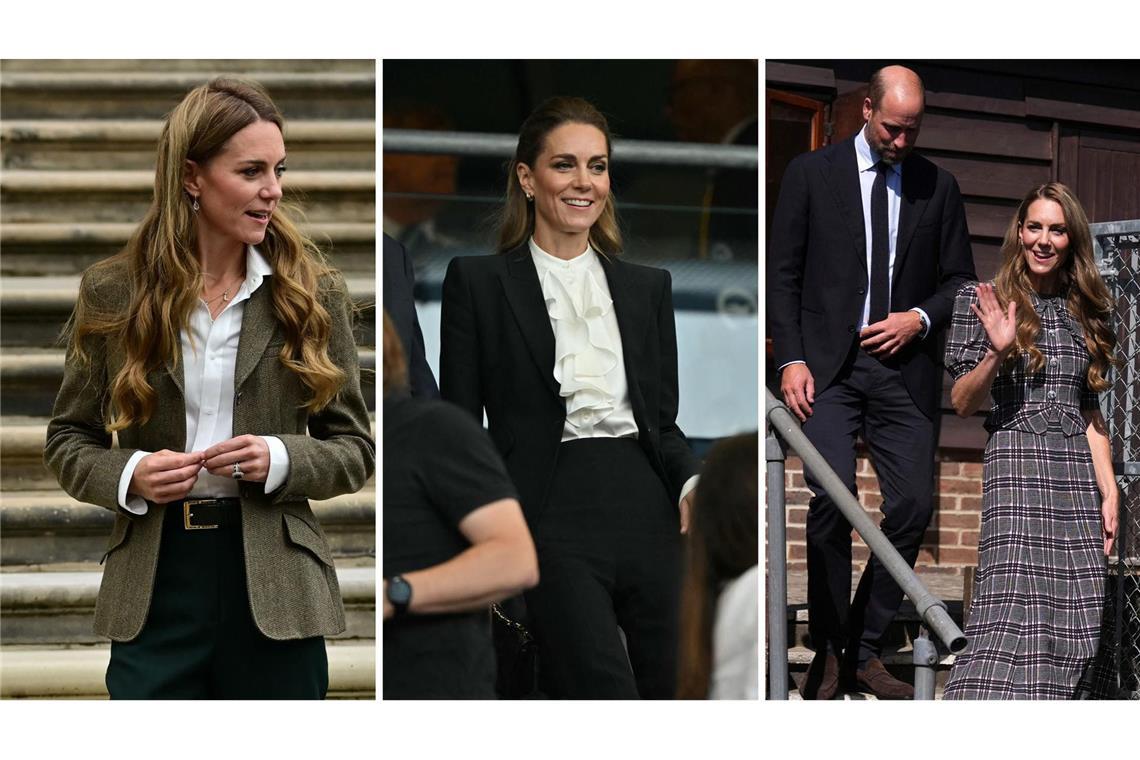 Plötzlich erblondet: Prinzessin Kate trägt honigblonde Strähnen im dunklen Haar – und die Welt steht Kopf.