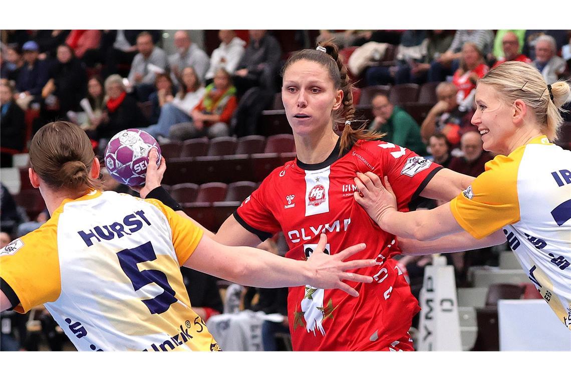 HB Ludwigsburg – das sind die Gründe für den Insolvenzantrag Plötzlich wirtschaftlich in Bedrängnis: Das Handball-Spitzenteam von HB Ludwigsburg.