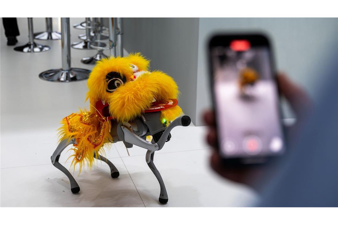 Plüschtier auf der IAA