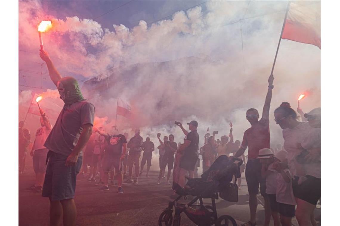 Polen erinnert an die Opfer des Warschauer Aufstands