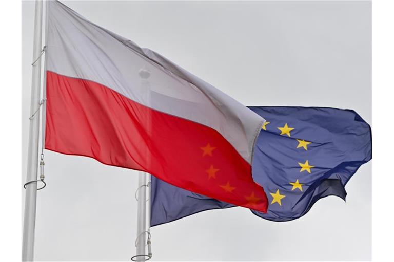 Polen soll ein tägliches Zwangsgeld in Höhe von einer Million Euro zahlen, bis das Land Vorgaben zu umstrittenen Justizreformen umsetzt. Foto: Patrick Pleul/dpa-Zentralbild/ZB