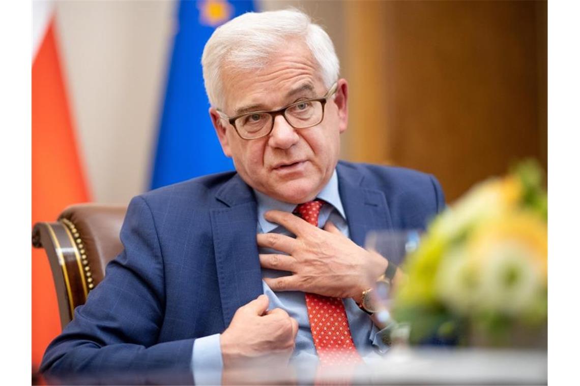 Polens Außenminister Czaputowicz über deutsche Reparationszahlungen: „Es gibt Länder, die ein Vielfaches weniger verloren haben, aber mehr Kompensation bekommen haben.“ Foto: Monika Skolimowska