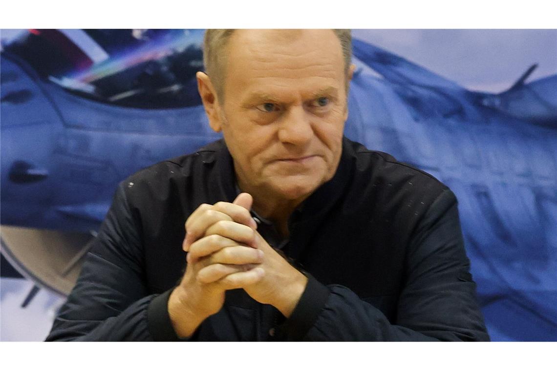 Polens Regierungschef Donald Tusk warnt die Bevölkerung vor russischen Desinformationskampagnen.