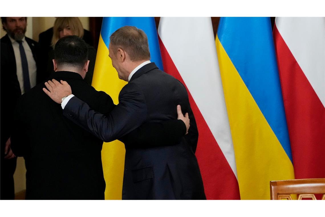 Polens Regierungschef Tusk muss bei der Wiederaufbaukonferenz auf Selenskyj verzichten. (Archivbild)