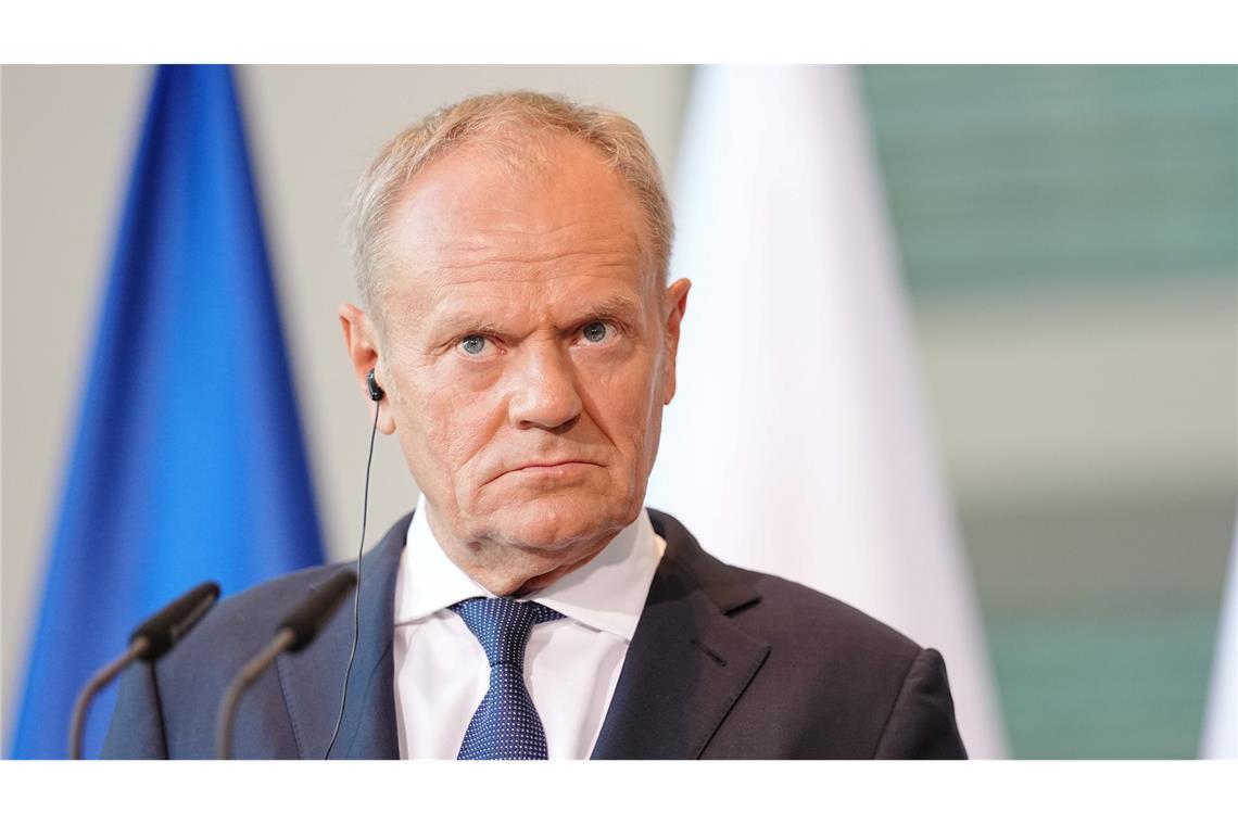 Polens Regierungschef versucht den Streit mit der Ukraine zu beruhigen.