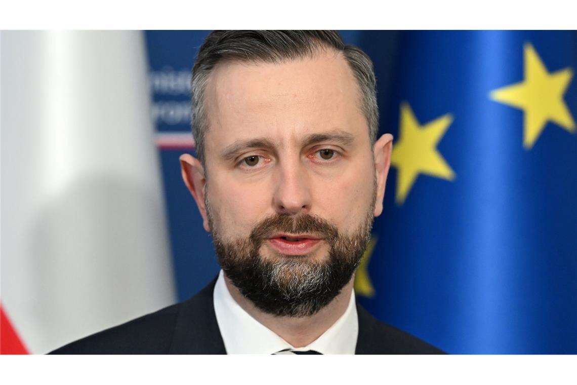 Polens Verteidigungsminister Wladyslaw Kosiniak-Kamysz hält es für wahrscheinlich, dass über seinem Land eine Drohne abgestürzt ist. (Archivbild)
