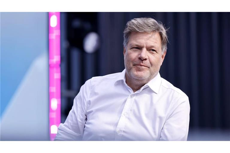 Politiker Robert Habeck Grüne, ehemaliger Wirtschaftsminister.