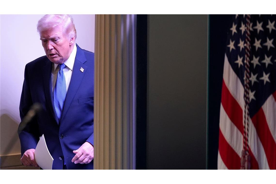 Politische Niederlagen häufen sich zuletzt beim US-Präsidenten Trump. (Archivbild)