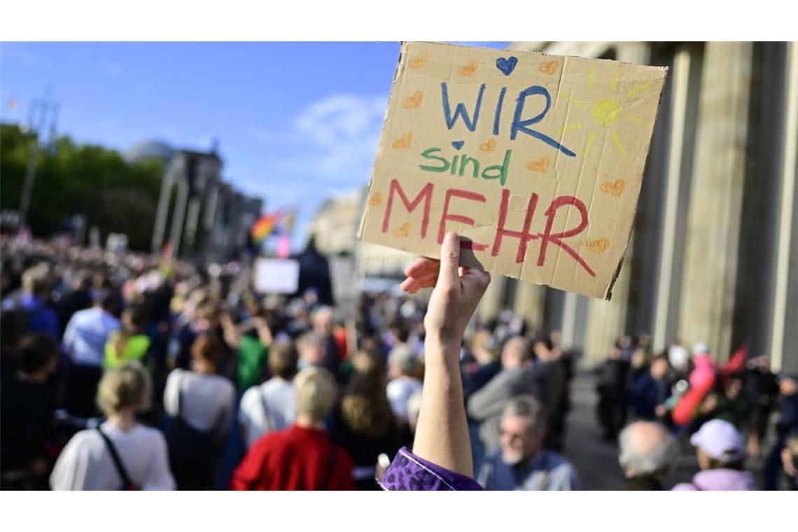 Politische Überzeugung wird zu sozialem Trennstrich