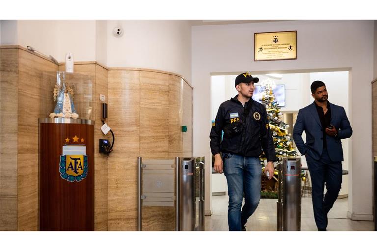 Polizei durchsucht Sitz des argentinischen Fußballverbands