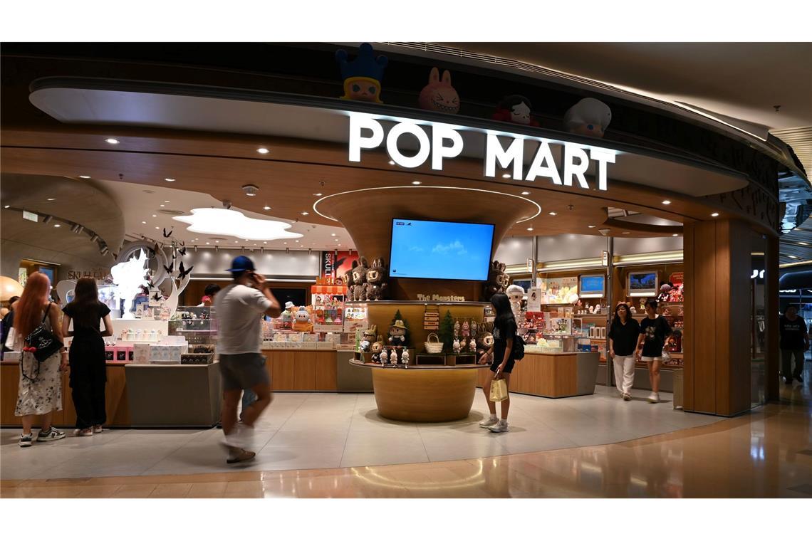 Labubu-Hype - schnell ausverkauft und das wohl mit Absicht Pop Mart eröffnete in China meist in Shopping Malls seine Geschäfte.