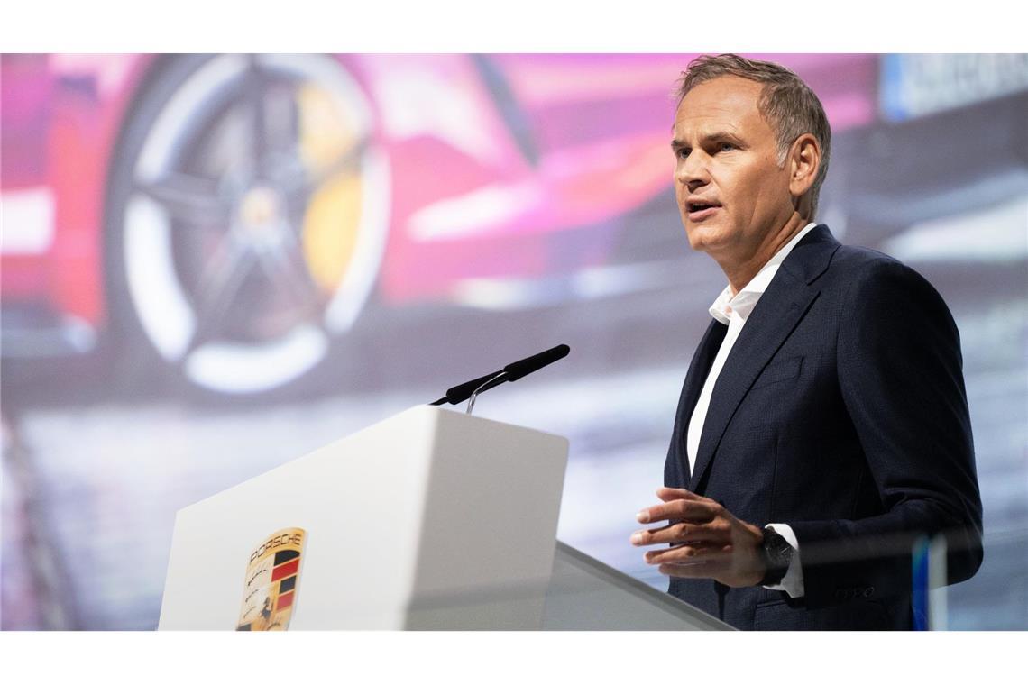 Porsche im Sinkflug – und der US-Dollar könnte alles noch viel schlimmer machen Porsche-Chef Oliver Blume kämpft mit widrigen Verhältnissen.