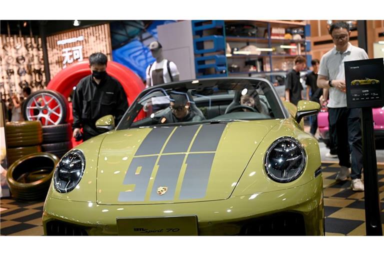 Porsche ist schwächer als erwartet ins neue Jahr gestartet. (Archivbild)
