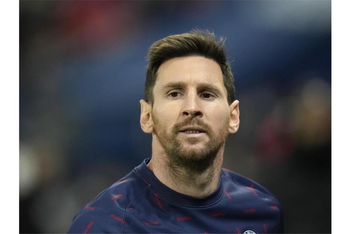 Messi und Bernat bei PSG positiv auf Corona getestet Positiv auf Corona getestet: Lionel Messi. Foto: Christophe Ena/AP/dpa/Archivbild