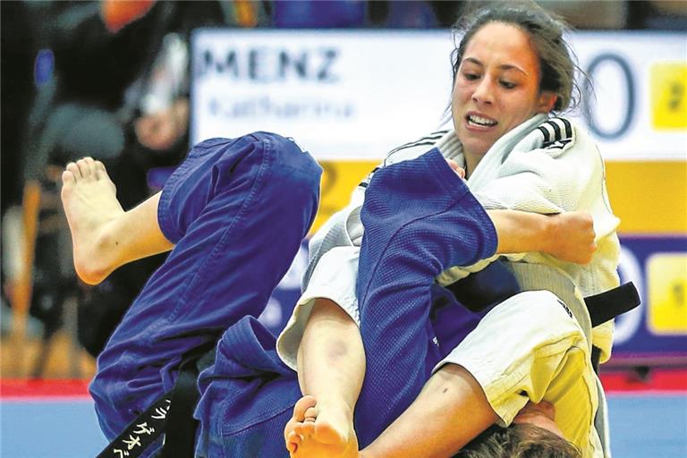 Präsentierte sich in Düsseldorf in starker Verfassung: TSG-Kämpferin Katharina Menz. Foto: A. Becher
