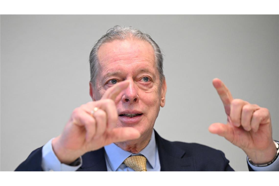 BWIHK erwartet weiteren Verlust von Industriearbeitsplätzen Präsident des Baden-Württembergischen Industrie- und Handelskammertags (BWIHK), Jan Stefan Roell. (Archivbild)